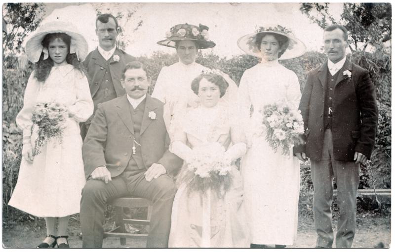 The front of an old postcard. The postcard is of Abingdon: Other local interest